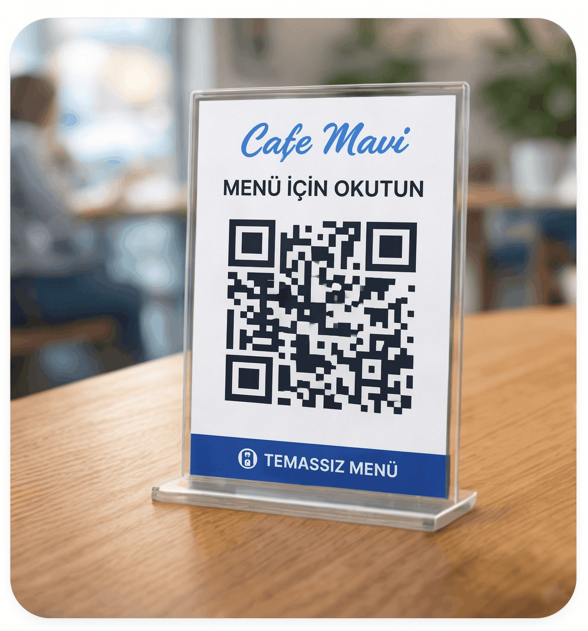 Adım 2: QR Kodu masaya yerleştirin