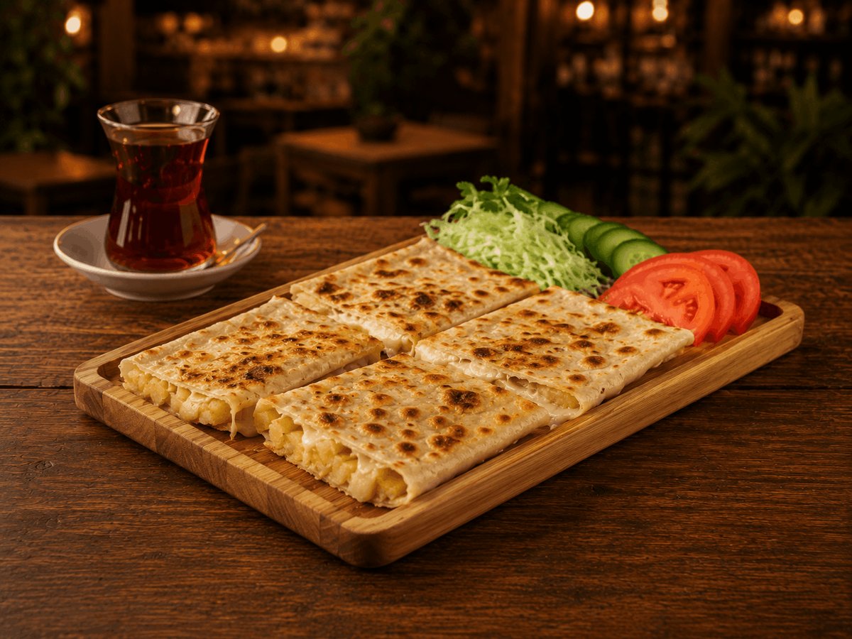Gözleme - Patatesli Kaşarlı