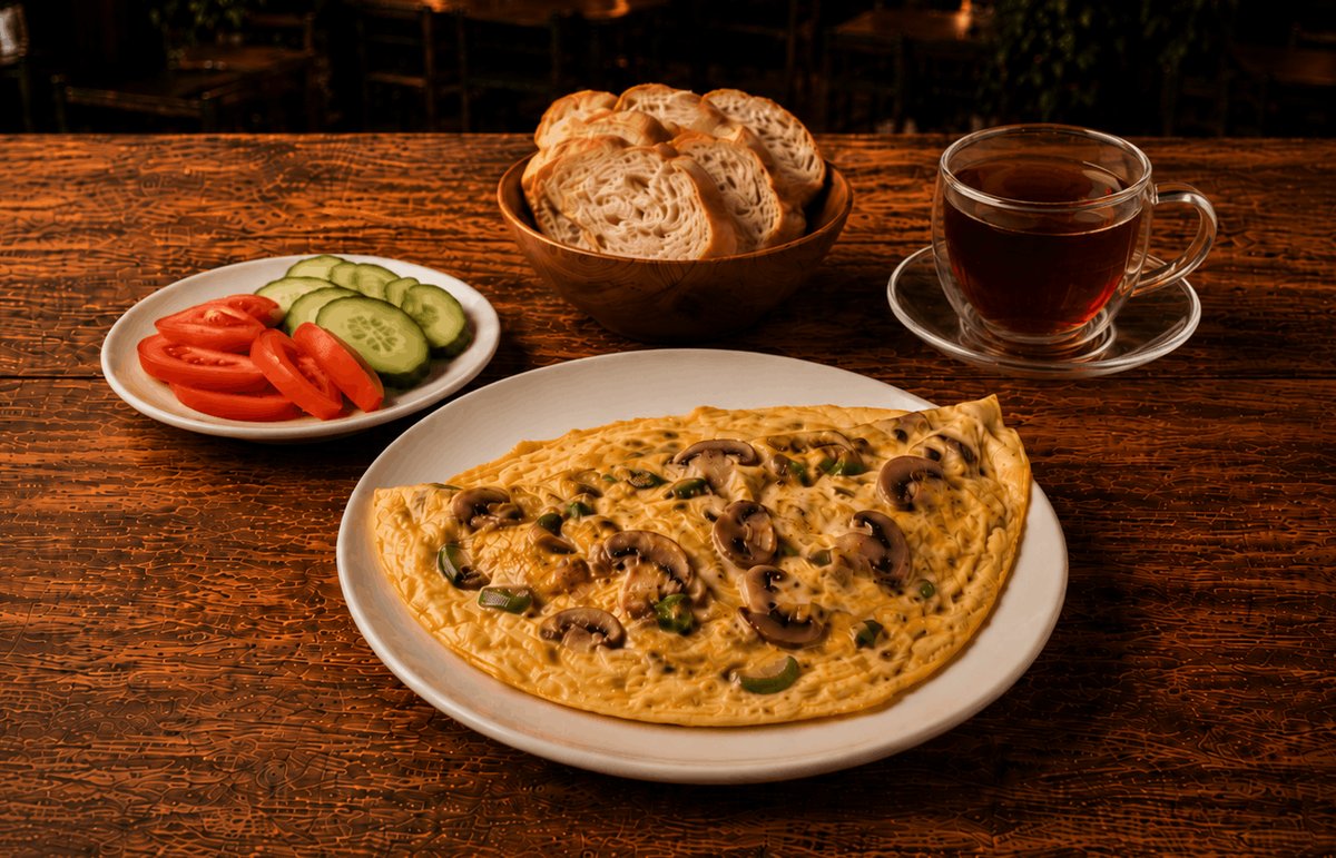 Mantarlı Omlet